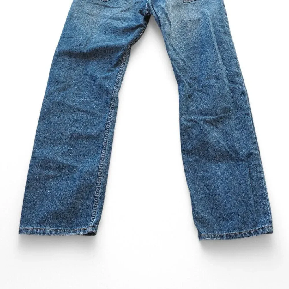 Levi Strauss & Co 505‎ Medium Wash Straight Leg Jeans WPL423 Men's 34 x 30